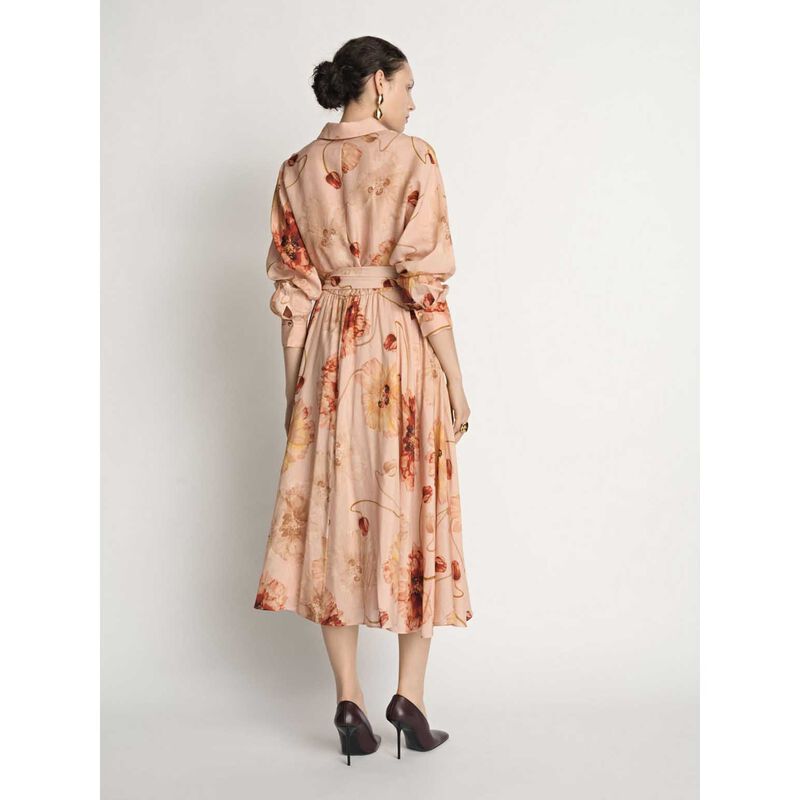 Veronika Maine Whisper Poppy Shirtdress image number 1